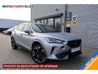 Cupra Formentor 1.4 VZ Black Edition 2e Eigenaar | Dealer Onderh | BTW | Trekhaak | 360'Cam | Cupra Knop | Sfeer | 2 Laadkabels | Memory | Elek Stoel+Klep | Carplay | Full Led | Navi | PDC | Ad Cruise