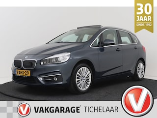 BMW 2-serie Tourer 218i High Executive | Trekhaak | Panoramadak | Org NL | Leer | Cruise Control | Navigatie | LED |