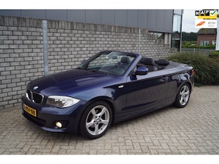 BMW 1-serie Cabrio 118i Executive Leder Stoelverw Clima Cruise Elektrische Ramen en Spiegels 2x PDC LMV Trekh ENZ.