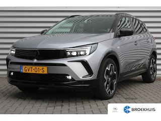 Opel Grandland 1.2 TURBO HYBRID 136PK LEVEL 4 ULTIMATE AUTOMAAT / NAVI / LEDER / CLIMA / LED / PDC / AGR / 19" LMV / KEYLESS / 360 CAMERA / ALCANTARA / BLUETOOTH / ADAPT. CRUISECONTROL / NIEUWSTAAT !!
