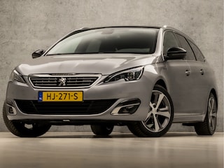 Peugeot 308 SW 1.2 PureTech GT-line (PANORAMADAK, LOGISCH NAP, GROOT NAVI, LEDER/ALCANTARA, LED KOPLAMPEN, SPORTSTOELEN, CRUISE, GETINT GLAS, PARKEERSENSOREN, NIEUWE APK, NIEUWSTAAR)