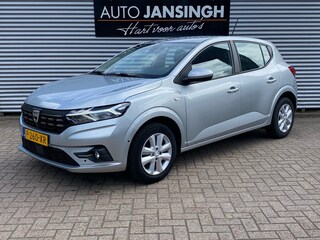 Dacia Sandero 1.0 TCe 90 Comfort | Cruise Control | Airco | PDC V+A | Achteruitrijcamera | RIJKLAARPRIJS INCL 12 MAANDEN GARANTIE EN BEURT