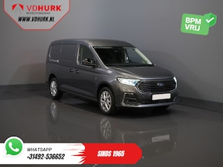 Ford Transit Connect 2.0 125 pk DSG Aut. L2 Limited BPM VRIJ! Adapt.Cruise/ LED/ Virtual Cockpit/ Stoelverw./ Carplay/ Stuurverw./ Navi/ Camera/ PDC/ Climate/ Alarm/ Garantie 08-2026
