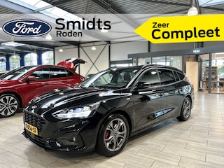 Ford Focus Wagon EcoBoost Hybrid 125 pk ST Line | Trekhaak | Winter Pack | Camera | full LED | 4 seiz. banden | Navi | Clima | Cruise