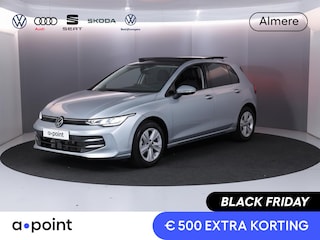 Volkswagen Golf 1.5 eTSI Life Edition 150 PK DSG | Verlengde garantie | Panorama dak | Velours bekleding | Head up Display | Stoel- en stuurverwarming |