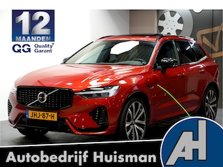 Volvo XC60 2.0 T8 AWD Recharge LONG RANGE 335kW/455pk Aut8 Ultimate Dark LUCHTVERING + HARMAN/KARDON + PANORAMADAK + EL.TREKHAAK + STOELMASSAGE + STOELVERWARMING&-VENTILATIE + 360 CAMERA + KEYLESS + PARKSENSOREN + 21" LM-VELGEN!!