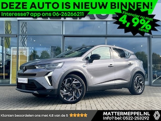 Renault Captur 1.6 E-Tech Full Hybrid 145 Esprit Alpine | NL Auto | 360° Camera | Stoel+Stuur+Voorruit Verwarming | Blindspot | Navigatie | Climate Control | 19Inch | Draadloze Telefoonlader | Apple CarPlay/Android Auto