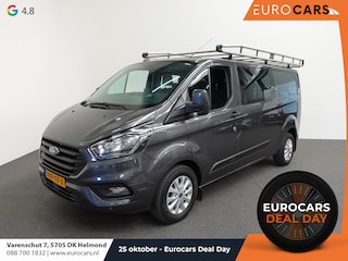 Ford Transit Custom 130pk Automaat L2H1 Trend Dubbele cabine Navigatie Cruise control Camera Parkeersensoren Imperiaal Airco Trekhaak