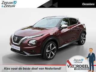 Nissan Juke 1.0 DIG-T Tekna | TREKHAAK | STOELVERWARMING | BOSE | NAVI | 360 CAMERA | 1 JAAR GARANTIE |