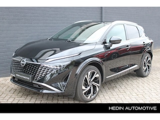 Nissan Qashqai 1.3 MHEV 158 PK Xtronic Tekna Plus Automaat | Navigatie | 360 Graden Camera | Climate Controle | Adaptieve Cruise Control | Panorama Dak | Bose-Geluidssysteem | Lederen Bekleding | Stuurwiel en Stoel verwarming | Elektrische Achterklep | 20 inch LM-velgen | Parkeersensoren