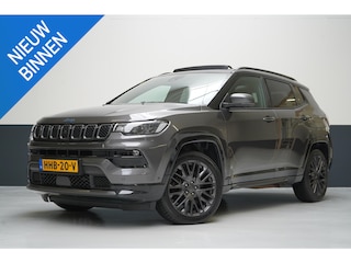 Jeep Compass 4xe 240 Plug-in Hybrid Electric S | Panoramadak | Trekhaak | Memory | Leder | Stuurwielverwarming