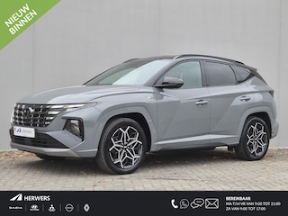 Hyundai Tucson 1.6 T-GDI PHEV Plug-in N Line 4WD Automaat / Apple Carplay Android Auto / Stuur-, Stoel en Achterbankverwarming / Rondomzicht camera / Adaptief CC / Stoelventilatie / Elektrische achterklep / Trekgewicht 1.350kg /