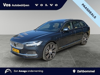 Volvo V90 2.0 T6 Plug-in hybrid AWD Ultra Bright | Luchtvering | B&W Audio | 360-camera | Head-up display | Schuif/kanteldak
