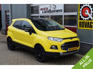 Ford Ecosport 1.0 EcoBoost Titanium O.a; Trekhaak, PDC, Clima, Navi, Cruise, Stoelverw, Etc. All-in prijs!