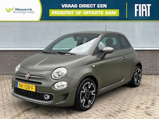 Fiat 500 105pk Sport | matgroen | navi | 16" velgen | clima