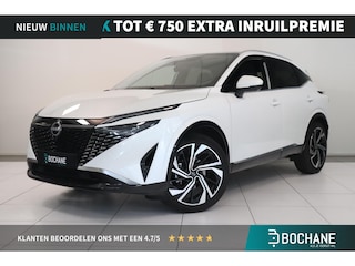 Nissan Qashqai 1.3 MHEV Xtronic Tekna Plus | 360° Camera | BOSE audio | Panoramadak | Lederen bekleding | Voorruit verwarming | Elektr. stoelen |