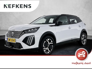 Peugeot 2008 GT Hybrid 145pk Automaat | Navigatie | Achteruitrijcamera | Climate Control | Adaptieve Cruise Control | Full Led koplampen | Parkeersensoren v+a | Keyless | Armsteun | Draadloze Apple Carplay / Android Auto | Digitaal instrumentenpaneel | DAB+ radio | Afwijkende dakkleur | Donker getint glas | 17" lichtmetalen velgen |