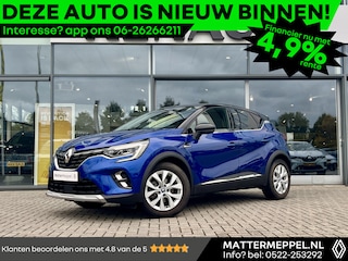 Renault Captur 1.6 E-Tech Plug-in Hybrid 160 Intens | Groot Scherm | 24000KM! | Intelligent Adaptive Cruise Control | Navigatie | Climate Control | Draadloze Telefoonlader | Licht/Regensensor | Apple CarPlay/Android Auto