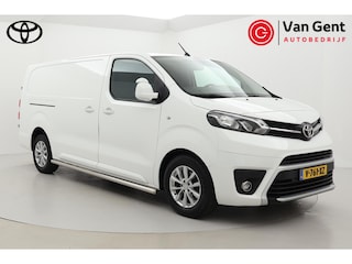 Toyota Proace 2.0 D-4D Professional Long | Trekhaak | Dubbele schuifdeur | Navigatie | Keyless | Parkeersensoren achter | Camera | 3-zits | Cruise Control | Clima | 16 inch