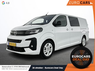 Opel Vivaro 2.0 Diesel 180 S&S L3 Automaat Dubbele Cabine 2 schuifdeuren Android Auto/Apple CarPlay Navigatie Keyless Entry&Start Climate Control Camera Cruise Control Houten afwerking laadruimte Trekhaak lichtmetalen velgen