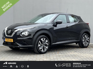 Nissan Juke 1.0 DIG-T Acenta / Achteruitrijcamera / Navigatie via Apple Carplay & Android Auto / Cruise Control / Airco / Radio