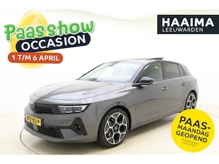 Opel Astra 1.2 Turbo 145pk Hybrid GS 145 PK Automaat | Navigatie | Panoramisch schuif/kanteldak | Stoel & Stuurverwarming | Climate control | Rondomzicht camera | Extra getint glas | 18" Lichtmetalen velgen
