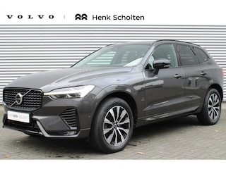 Volvo XC60 B4 Plus Dark Diesel | Platinum Grey Metallic | Intellisafe Line | Climate Line | Zwart Lederen Bekleding | Trekhaak semi Electrisch |