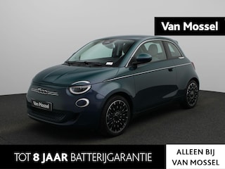Fiat 500 3+1 La Prima 42 kWh Leder | Navigatie | LM velgen