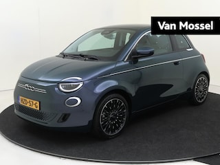 Fiat 500 3+1 La Prima 42 kWh Leder | Navigatie | LM velgen