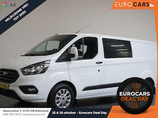 Ford Transit Custom 300 2.0 TDCI L2H1 Trend Dubbele Cabine Navi Apple Carplay / Android Auto Trekhaak Cruise control Camera Airco