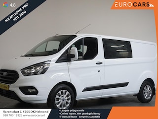 Ford Transit Custom 300 2.0 TDCI L2H1 Trend Dubbele Cabine Navi Apple Carplay / Android Auto Trekhaak Cruise control Camera Airco