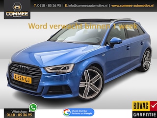 Audi A3 Sportback 1.5 TFSI S Line Edition ✅1JaarBOVAG✅Pano✅Matrix✅optiekzwart✅B&O
