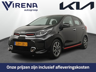 Kia Picanto 1.0 DPi GT-Line - Leder - Navigatie - Lichtmetalen Velgen 15" - Cruise Control - Climate Control - Fabrieksgarantie Tot 2031