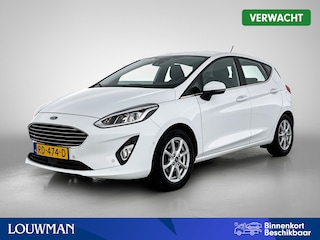 Ford Fiesta 1.0 EcoBoost Titanium Automaat | Climate control | LM velgen | Full map navigatie | Parkeersensoren V+A | nog vrijwaren