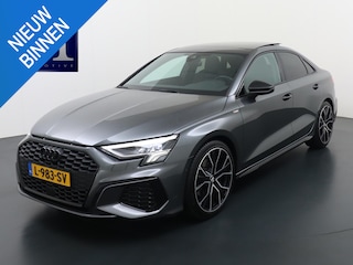 Audi A3 Limousine 35 TFSI S edition S line in- exterieur+ sportonderstel | VIRTUAL DASH | PANORAMADAK | LEDER+ STOELVERWARMING | CAMERA | AMBILIGHT | RIJKLAARPRIJS INCL. 12MND BOVAG