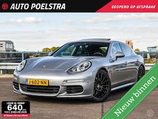 Porsche Panamera 3.0 S 421 PK Facelift Schuifdak Luchtvering LED 20" Stoelkoeling Camera Navigatie