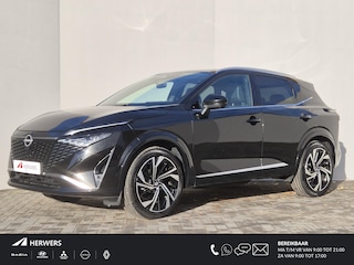 Nissan Qashqai 1.3 MHEV Xtronic Tekna Plus Automaat / Nieuw Model / Facelift / 1800kg Trekgewicht / HUD / Apple Carplay Android Auto / Panoramadak / Stuur-, Stoel en Voorruitverwarming / Elektrische achterklep / Stoel met massage functie /