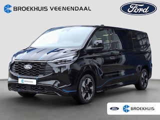 Ford Transit Custom 320 2.5 PHEV L2H1 Sport Dubbel Cabine | Direct leverbaar! | Trekhaak | LED | 19 inch | Dubbele schuifdeur | Stuurverwarming |