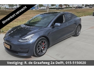 Tesla Model 3 Long Range AWD 75 kWh (351 PK) 500 km actieradius | Navigatie | Panoramadak | Stoelverwarming | Leder |