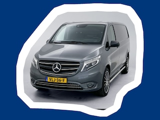 Mercedes-Benz Vito 116 CDI Lang Led Adaptieve cruisecontrol Betimmering Parkeersensoren Selenietgrijs