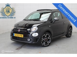 Fiat 500 1.2 Cabrio,Automaat,Leder,Cruisecontrol
