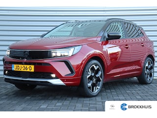 Opel Grandland 1.6 TURBO HYBRID 4X4 300PK LEVEL 4 ULTIMATE AUTOMAAT / NAVI / LEDER / CLIMA / LED / PDC / AGR / 19" LMV / KEYLESS / 360 CAMERA / ALCANTARA / NIGHTVISION / BLUETOOTH / ADAPT. CRUISECONTROL / NIEUWSTAAT !!
