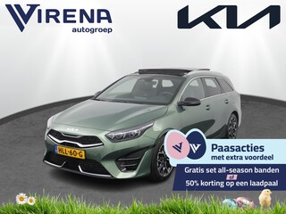 Kia Ceed Sportswagon 1.5 T-GDi GT-Line Adaptive Cruise - Schuif/Kanteldak - Stoel/Stuurverwarming - Climate Control - Navigatie - AppleCarplay/Android Auto Fabrieksgarantie 04-2032