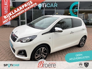 Peugeot 108 1.0 VTi 72pk ETG Automaat 5D Allure | touchscreen audio met apple carplay of android auto, climate control, 15 inch velgen, keyless entry, bluetooth