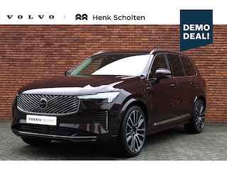 Volvo XC90 T8 Plug-in hybrid AWD Ultra Bright | Luchtvering | Bowers & Wilkins | Gelamineerde zijruiten | Extra getint glas | Geventileerde voorstoelen | Verwarmbare voorstoelen | Verwarmbaar stuurwiel | Verwarmbare achterbank | Massagefunctie voorstoelen | Panoramadak  | Rondom zichtcamera | 22 inch Lichtmetalen velgen | Alarmklasse 3