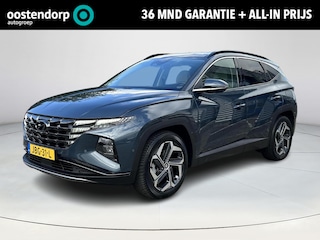 Hyundai Tucson 1.6 T-GDI HEV Premium Sky | Stoelverwarming/verkoeling | Stuurverwarming | Schuif-kantel dak | Lederen bekleding | 2e zit-rij bankverwarming | 360graden camera | 3-zone klimaatcontrole | Elektrische geheugen stoelen | KRELL- premium audiosysteem |