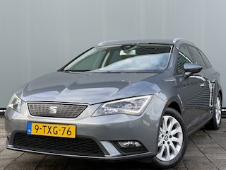 Seat Leon ST BWJ 2014 | 1.6 TDI 111PK Style Bus. | TREKHAAK | CLIMA | LEER | LED | PDC 2X | NAVI | CRUISE | STOELVERW | PRIVACY GLASS