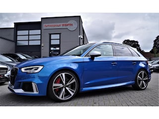 Audi A3 Sportback 2.5 TFSI RS 3 Quattro | 400PK | Schuif/kanteldak | RS-zetels | Camera | Virtual Cockpit | SepangBlau |
