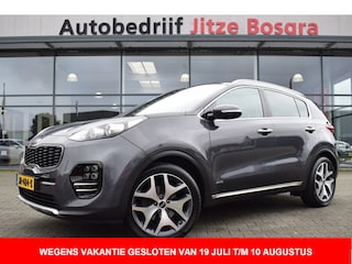 Kia Sportage 1.6 T-GDI 4WD Automaat GT-Line Panoramadak | Zwart leder | Camera | Full Map Navi | Trekhaak
