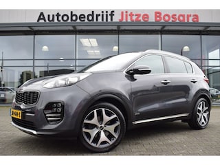 Kia Sportage 1.6 T-GDI 4WD Automaat GT-Line Panoramadak | Zwart leder | Camera | Full Map Navi | Trekhaak